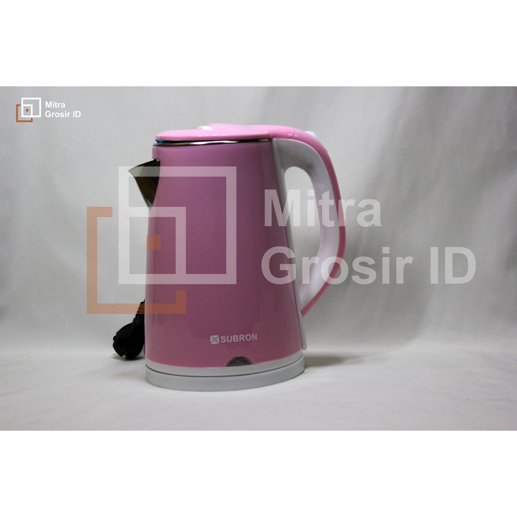 TEKO LISTRIK SUBRON PINK 2,3 LITER PEMANAS AIR ELECTRIC