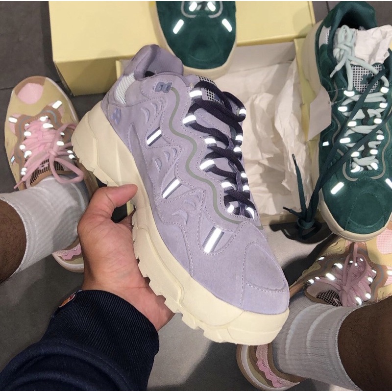 Converse X Golf Le Fleur Gianno Suede Ox Lavender Gray / White Asparagus