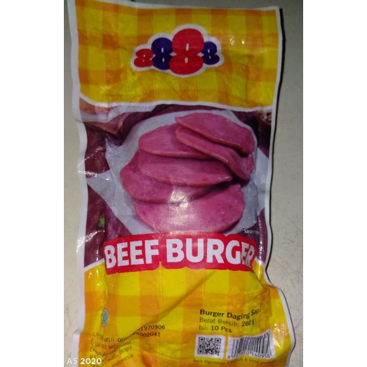 BEEF BURGER 8888 200G