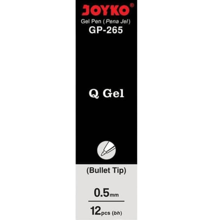 

Import Terbaik Pulpen Joyko Gel Cetek Q Gel G P-265 (1pak -12pcs) ..,,.,,.,