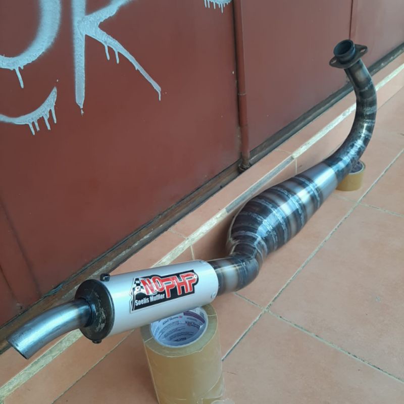 Knalpot Kolong Cobra Plat Karat RX King RXS RXK RX Series NoPHP