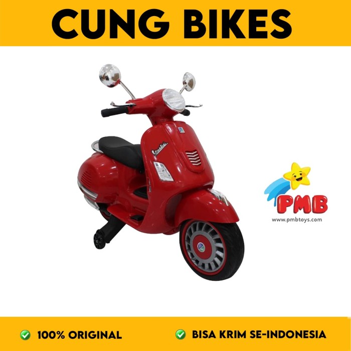 PMB TOYS MAINAN ANAK MOBIL MOTOR AKI MODEL SCOOPY TYPE M288