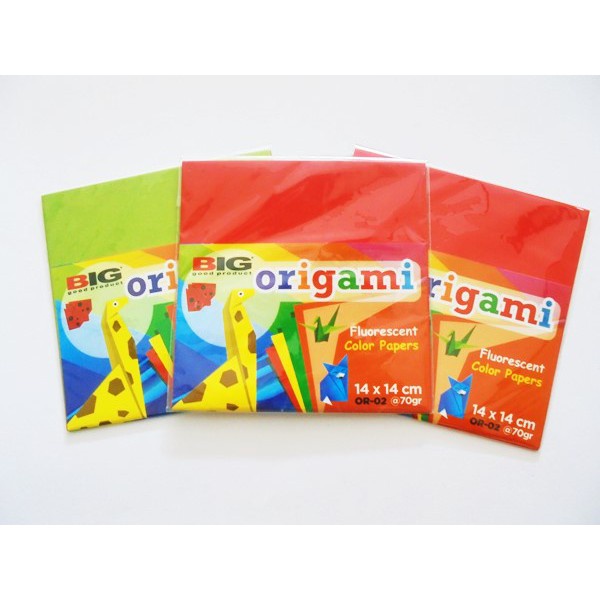 

Kertas Lipat origami ukuran 14 x 14