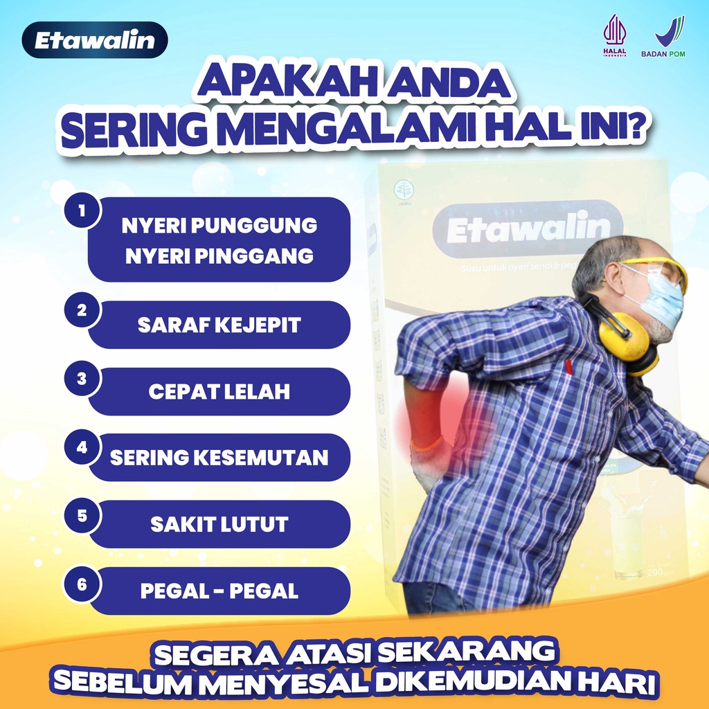 ETAWALIN SUSU SOLUSI ASAM URAT NYERI SENDI DAN OSTEOPOROSIS DARI SUSU KAMBING ETAWA ASLI