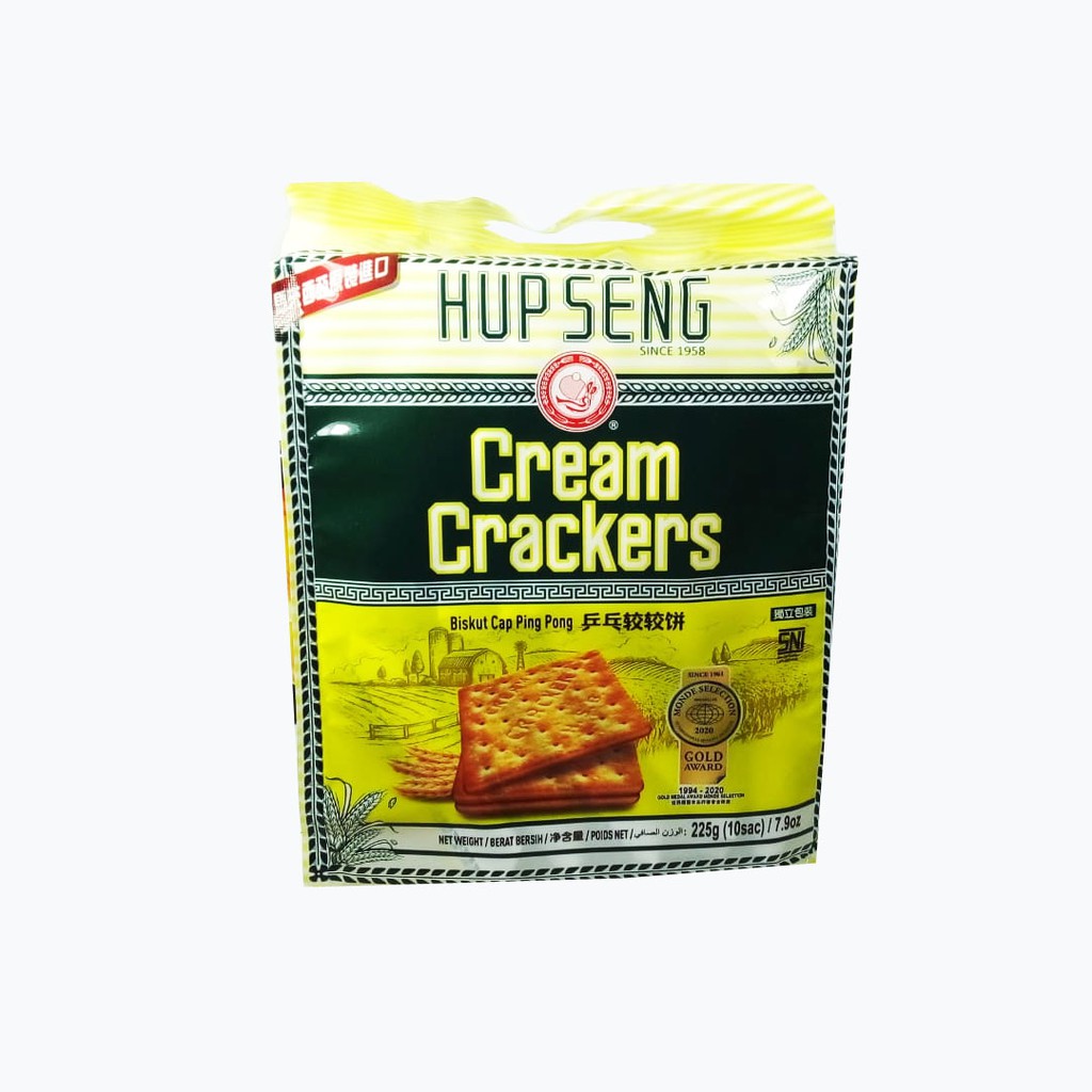 

HUP SENG CREAM CRACKERS 225GR