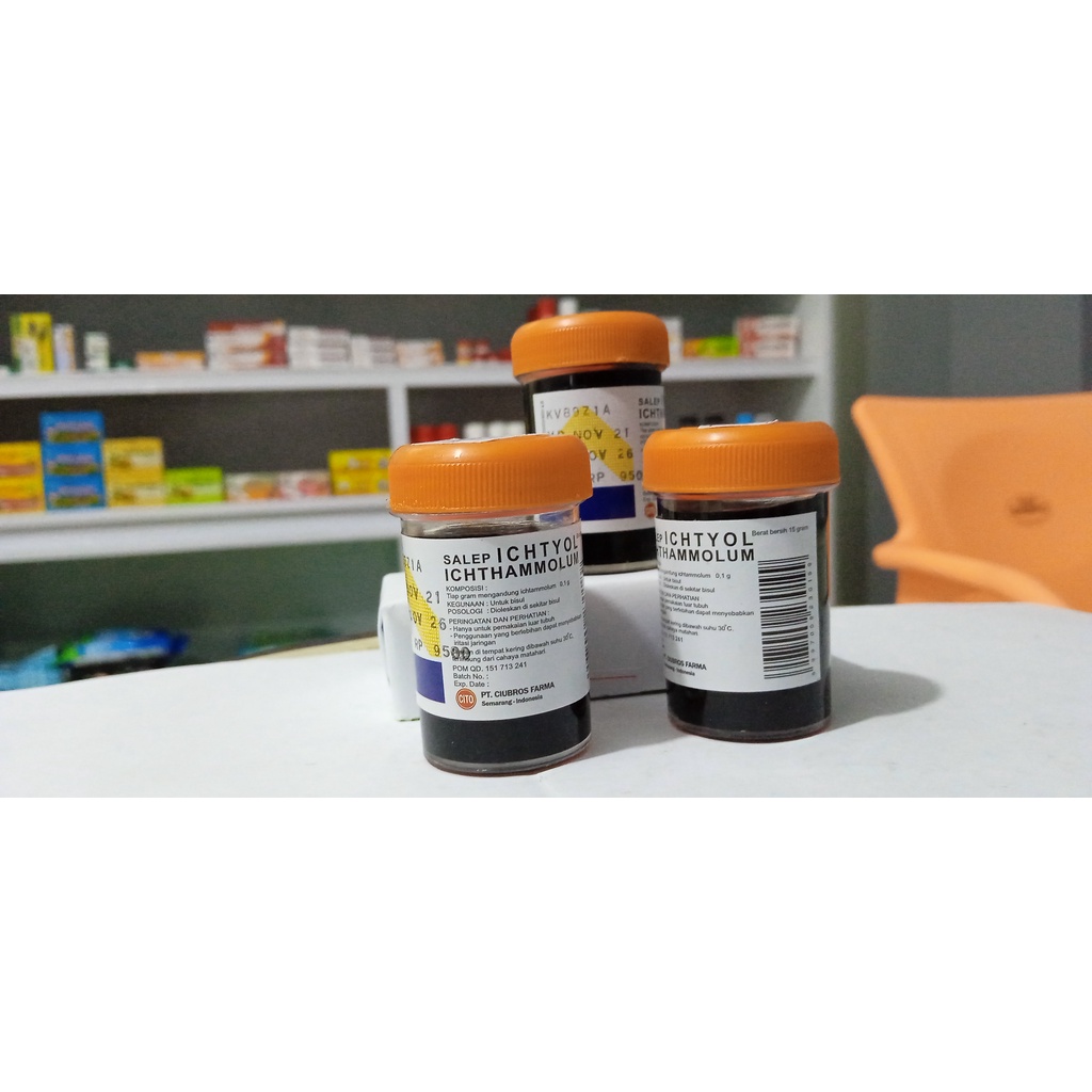 SALEP ICHTYOL / SALEP ITEM CITO / SALEP HITAM / SALEP ICTYOL BISUL / BERNANAH KORENG / 100% ORIGINAL