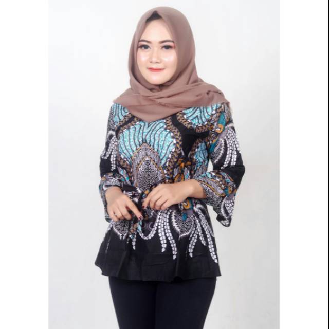 Blus batik madu