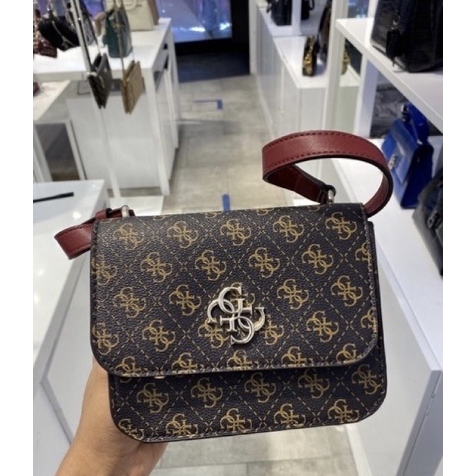 Slingbag guess noelle mini crossbody, ORIGINAL GUESS jrg dipake. NEGO