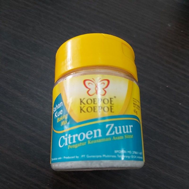 

Citroen Zuur Koepoe Koepoe 65gr