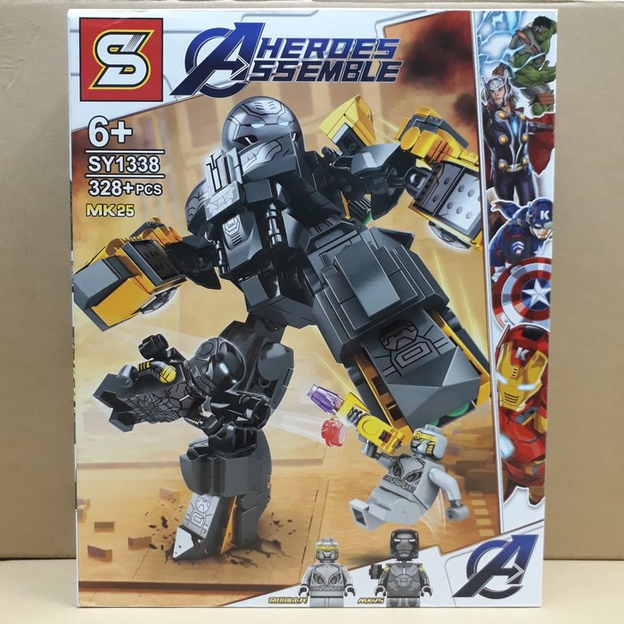 ITN - Brick SY1338 HulkBuster MK25 Armor ironman Avengers