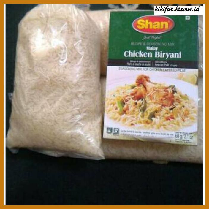 

ANEKA-BERAS- PAKET BERAS BASMATI SELLA RICE BUMBU BRIYANI SHAN KOMPLIT NASI BIRYANI -BERAS-SEHAT.