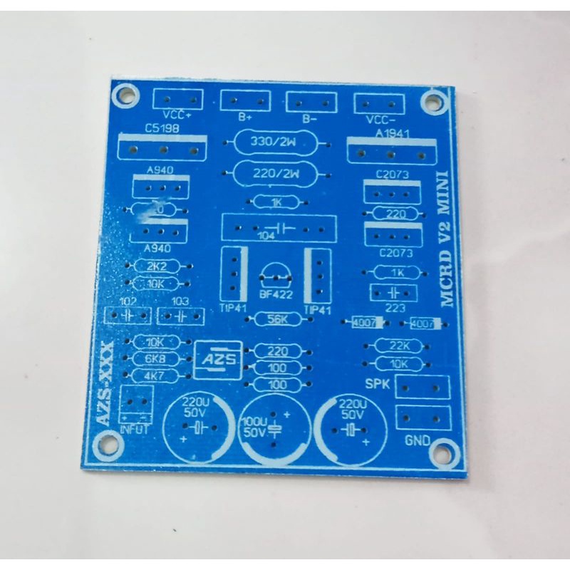 PCB power MCRD V2 Mini fiberglass