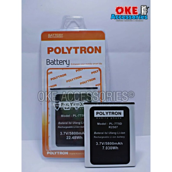 Baterai/Batre/Battery HP Polytron PL-7T5D / Rocket T3 / R2507
