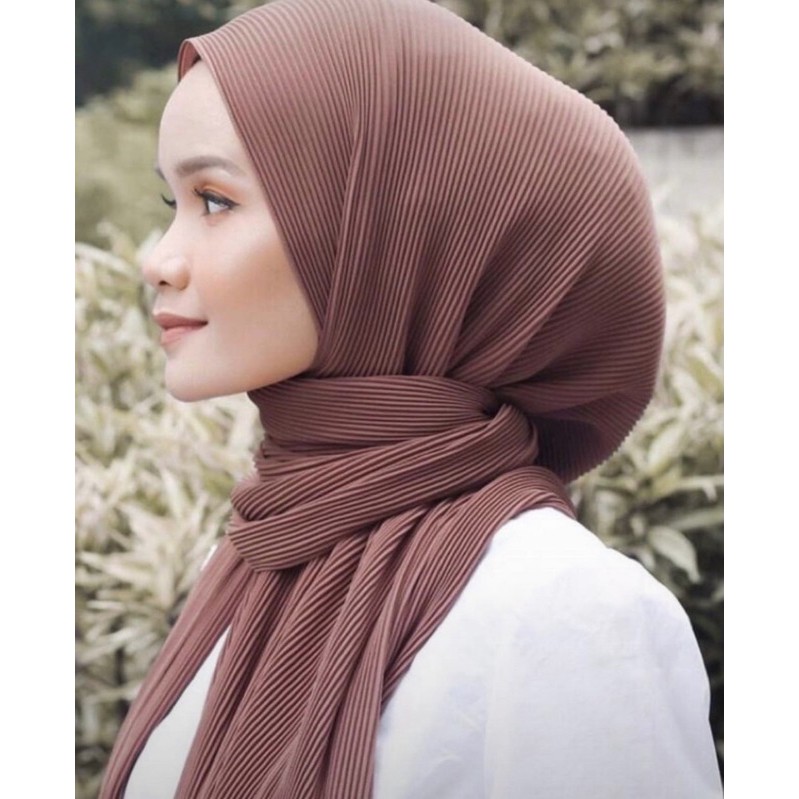 hijab pashmina plisket Tutorial hijab pashmina plisket simple!!🌛🌷