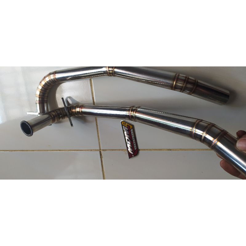 PIPA LEHERAN / LEHERAN KNALPOT VARIO 125/150 KOLONG 28-32MM
