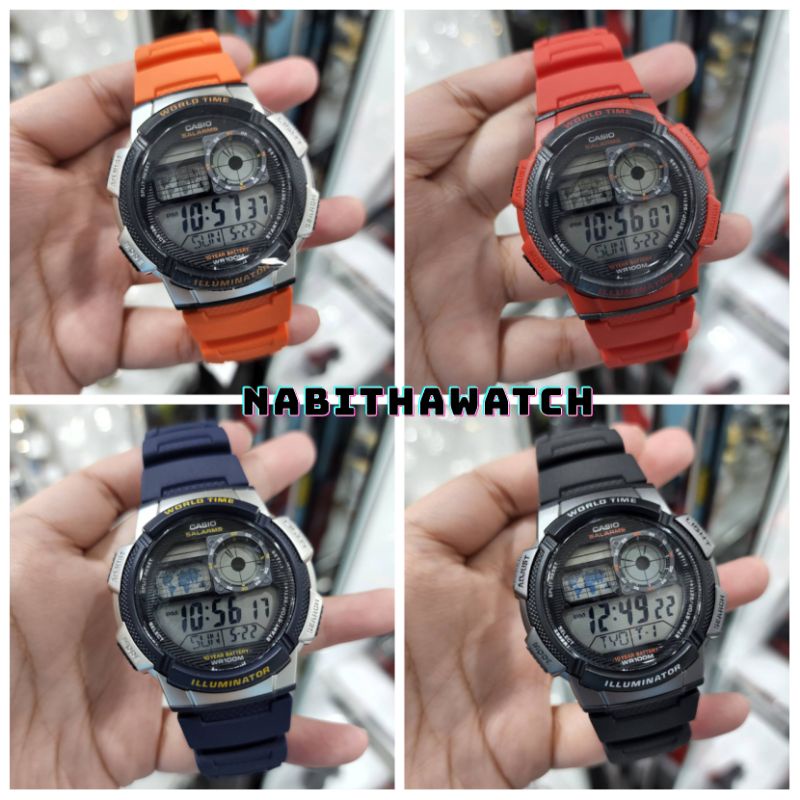 Jam Tangan Pria Casio AE-1000W series New 1000 Original Garansi Resmi