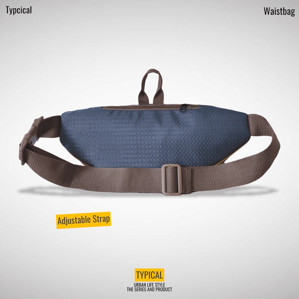 Tas Waistbag / Waistbag Original R2 Elbrus Typical / Sling Bag Mini Trendy Waterproof Pria dan Wanita