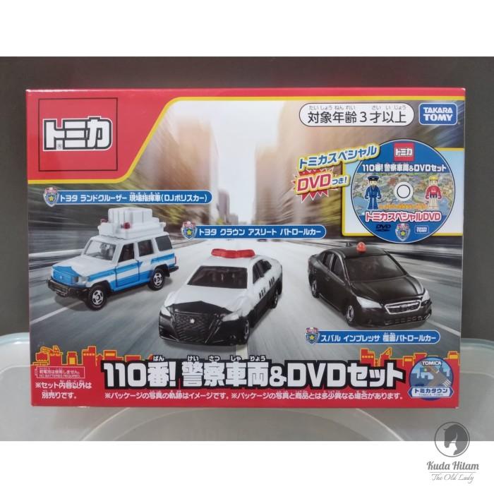 Tomica Gift No 110 Police Car & Dvd Set