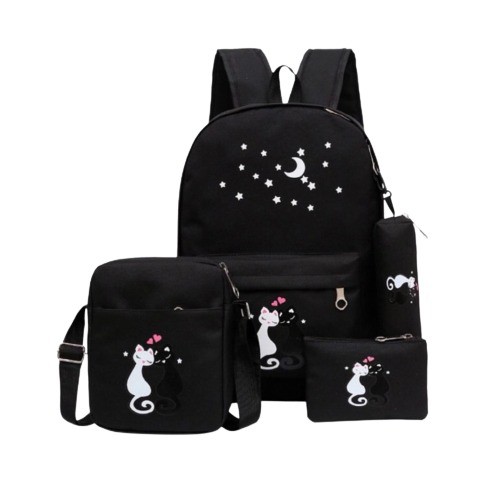 Sepatubandung_ Miaw (TANPA GANTUNGAN) - Tas Ransel Wanita