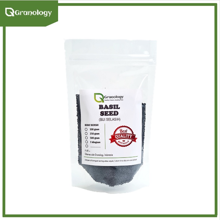 Biji Selasih / Basil Seed (100 gram) by Granology