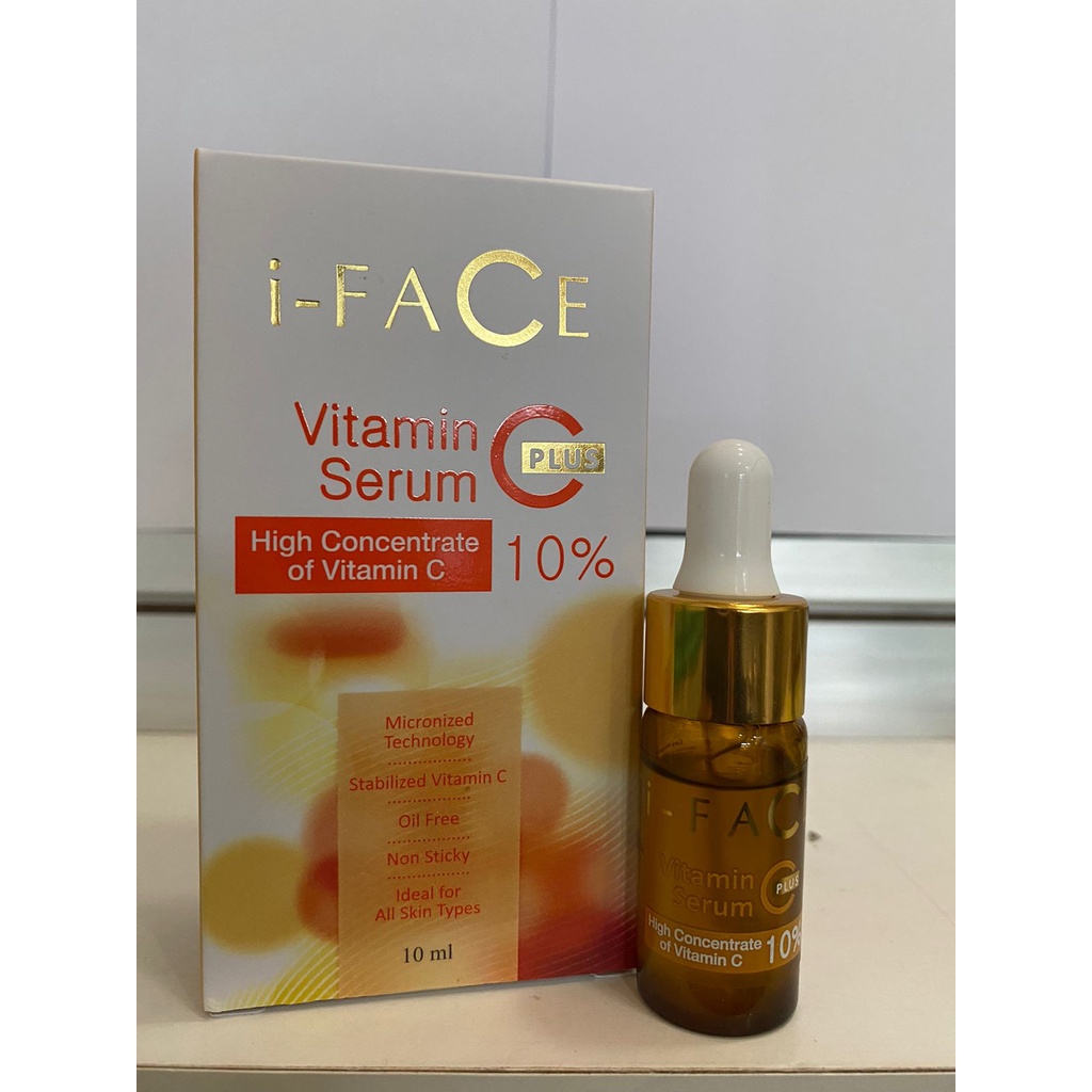 I-Face Vitamin C Serum 10ml / Vitamin Wajah / Kulit Cerah / Antioxidant