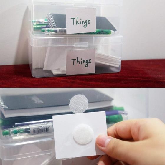 

Ready Stok [15mm] 100Pairs Velcro Bulat Double Sided Tape Sticker | Perekat | Stiker | Prepet | Prep