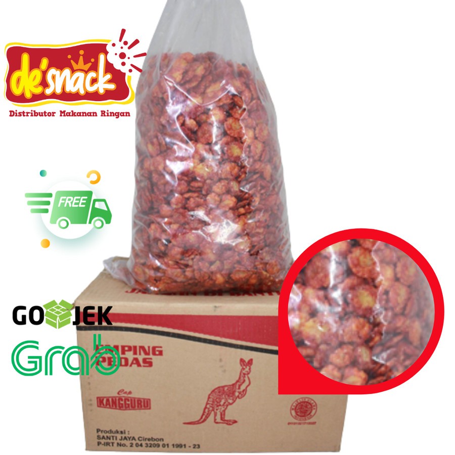 

Distributor/Grosir/Snack/Cemilan/Emping Pedas Cap Kangguru