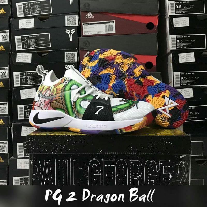 sepatu basket nike paul George pg2 pg 2 DRAGON BALL murah