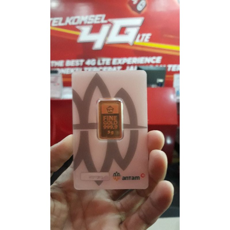 Emas Antam 5gram certiye 2020