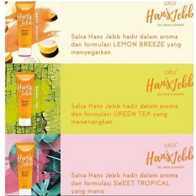 [HALAL] * NCC * Salsa Hansjebb - Salsa Hans Jebb - Gel Penghilang Daki - 110 gram