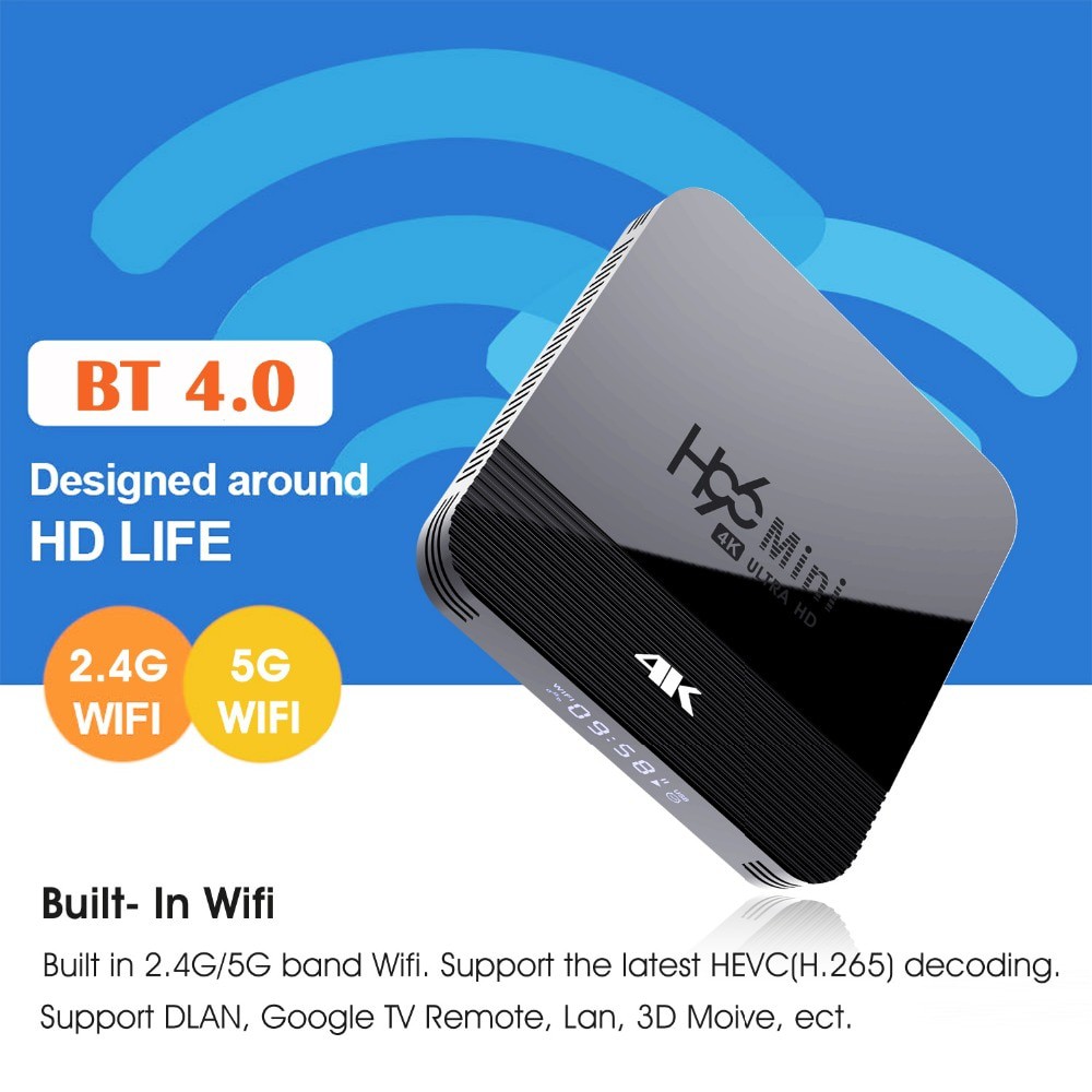 Alat Mengubah TV LED menjadi Smart TV / Smart TV Set Top Box 4K Android 9.0 2GB 16GB