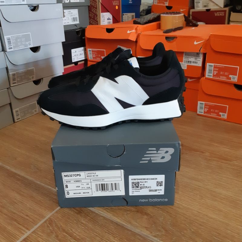 New Balance MS327CPG Black White Original