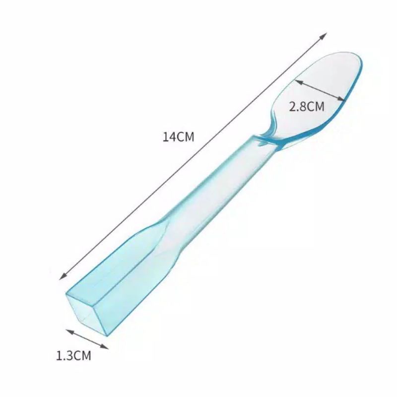 Sendok Makan Es Krim Es Buah Anak Plastik