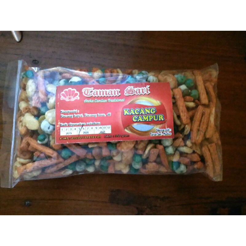 

Kacang Campur Snack Jajanan Cemilan Enak Murah 350 gr