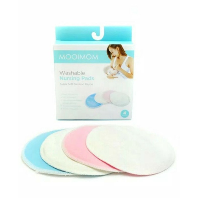 Mooimom Washable Nursing Pad Breastpad Cuci Ulang Breast pad
