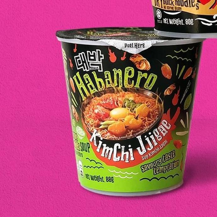 

Terlaris# Ready Stock Ghost Pepper Noodle Cup 1Pc - Habanero Kimchi