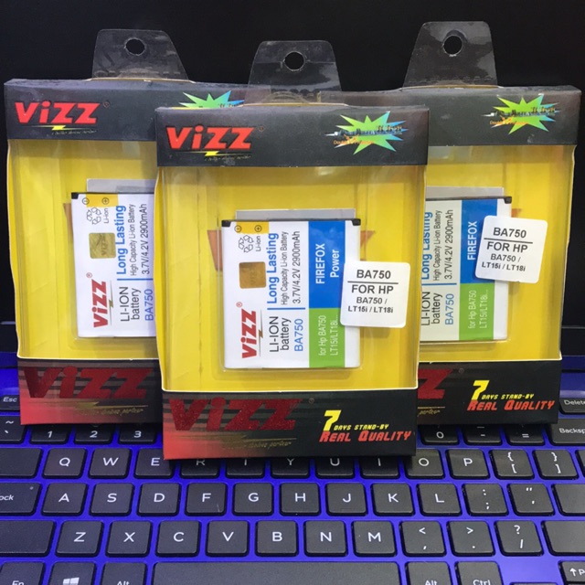 VIZZ Baterai Original Vizz Double Power SONY BA750 2900mah