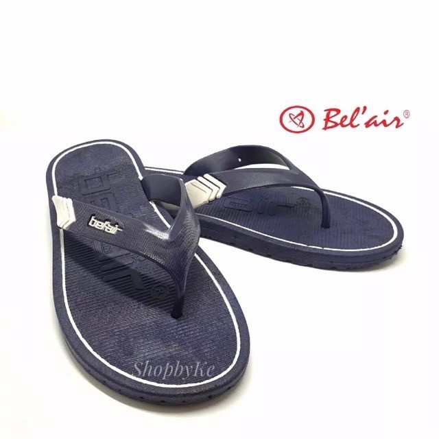 Sandal Japit Pria Tipe Samurai merk Bel Air Warna Hitam Biru Coklat Size 39-43