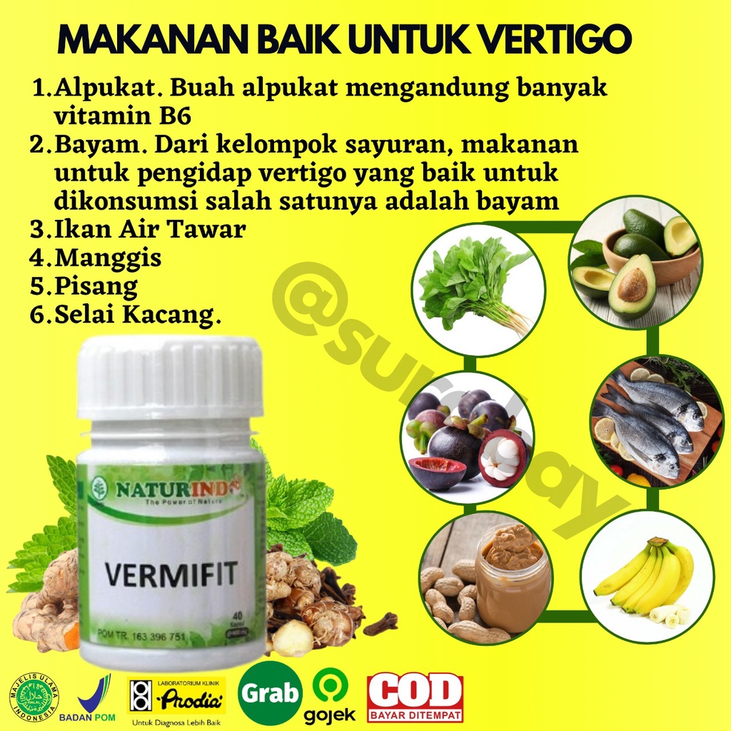 Obat Herbal Sakit Kepala Ampuh Obat Vertigo Alami Migrain Herbal Obat Migrain Ampuh Jamu Sakit Kepala Sebelah Obat Mumet Pusing berputar Tradisional Ampuh Obat sakit kepala vertigo migrain pusing berputar menahun migren sebelah VERMIFIT NATURINDO Surabaya-5