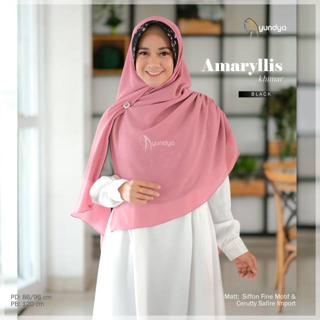 KHIMAR AMARILIS KHIMAR TWOTONE ||  AYUNDYA