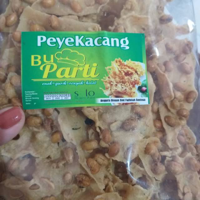 

Peyek Kedelai Putih