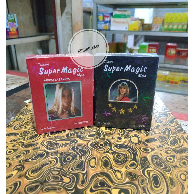 TISSUE SUPER MAGIC MAN