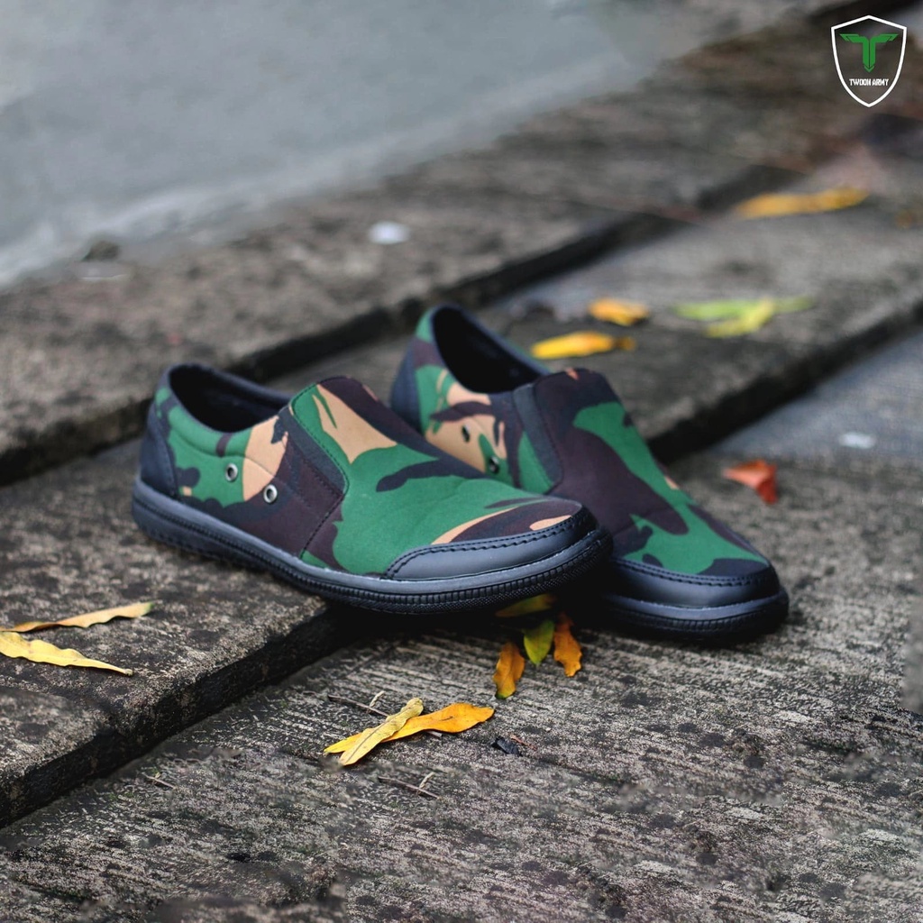 sepatu pria anti air / slip on murah / sepatu pria-wanita / slip-on malvines casual anti air / sepat