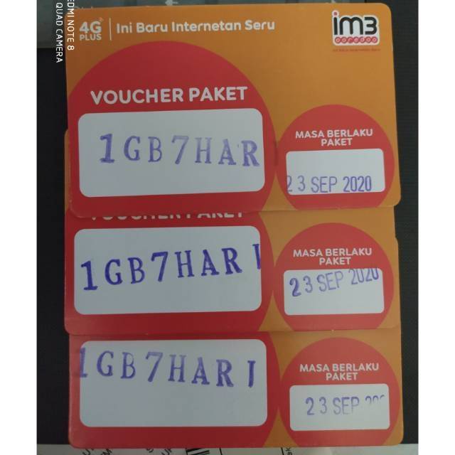 Indosat Yellow 1GB 7 Hari, voucher Indosat 1GB