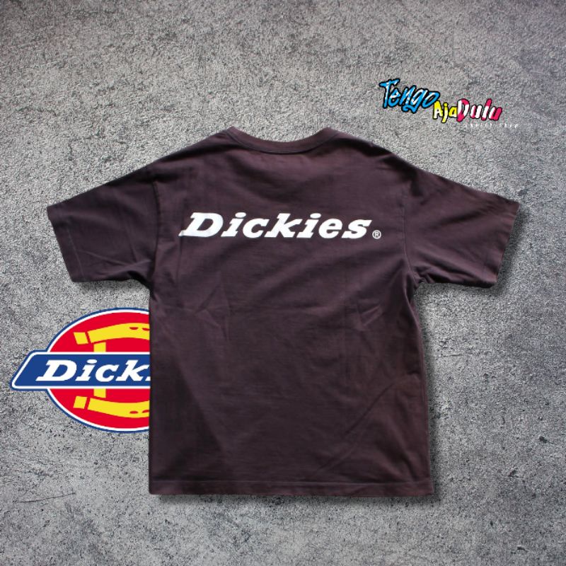 Kaos Dickies Original + Celpen cargo coklat whoau Second