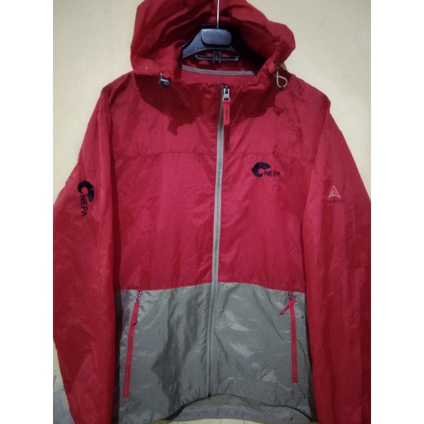 jaket runing nepa / jaket second original