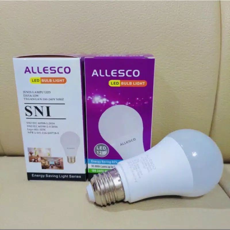 LAMPU LED BULB ALLESCO 12W