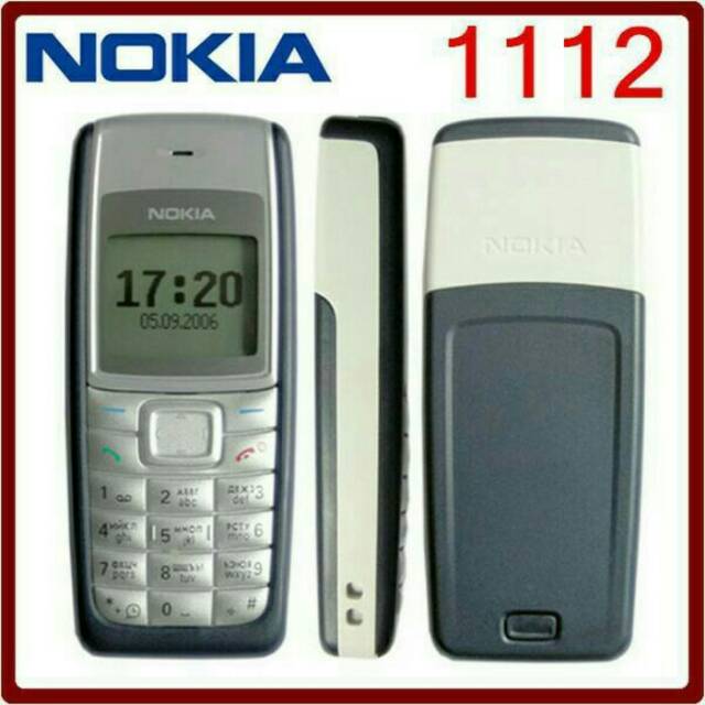 Handphone Jadul Nokia 1110 Layar Kuning Putih New Refurbish Shopee Indonesia