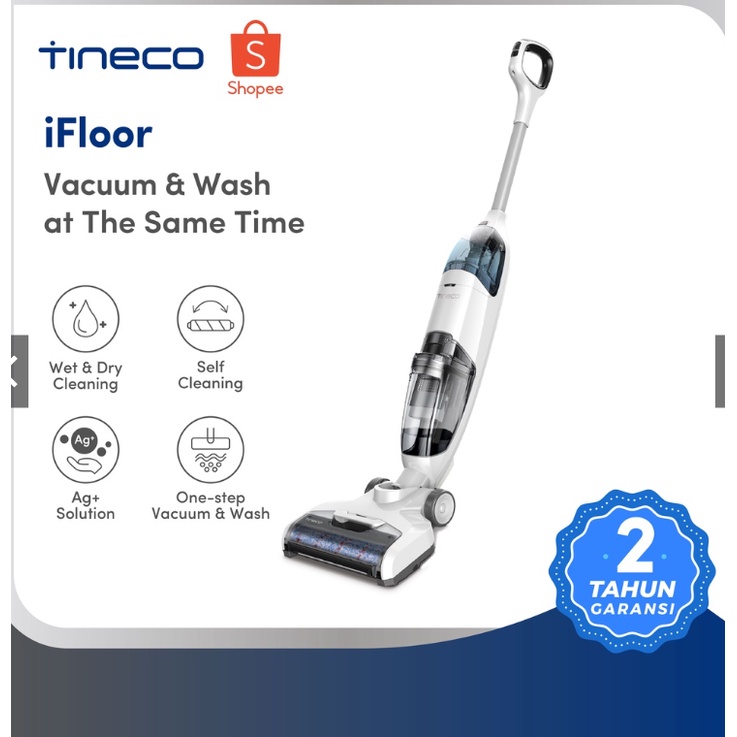 Tineco i Floor - Tineco iFLOOR Wet Dry Handheld Vacuum Cleaner Floor Washer Scrubber Vacuum Sapu Pel