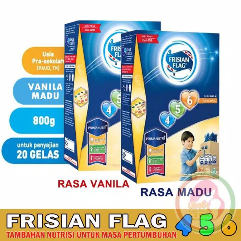 

FRISIAN FLAG KARYA 456 800GR MADU / VANILLA / SUSU ANAK